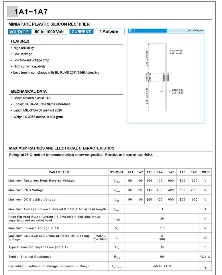 整流桥rs307 a 新电元整流桥响应